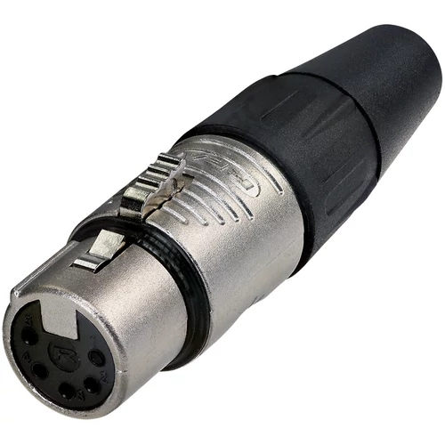 REAN 5P XLR kábelcsatlakozó mama króm/ezüst érintkezők