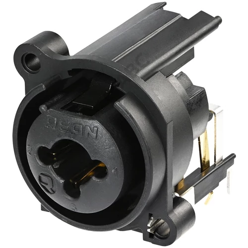 REAN 3P XLR - 6,3 mm sztereó jack COMBO mama csatlakozóaljzat
