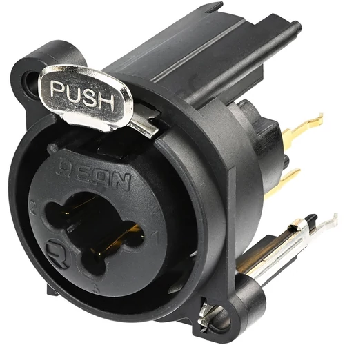 REAN 3P XLR - 6,3 mm sztereó jack COMBO mama csatlakozóaljzat