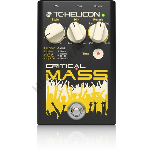 TC Helicon Critical mass vokál effekt pedál