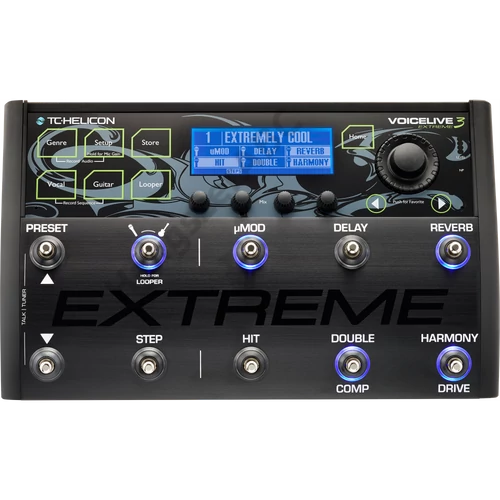 TC Helicon VoiceLive 3 Extreme gitár/ének multieffekt processzor