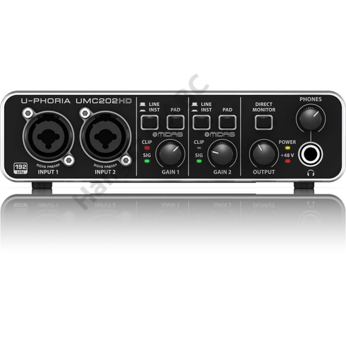 Behringer U-Phoria UMC202HD USB Audio Interfész