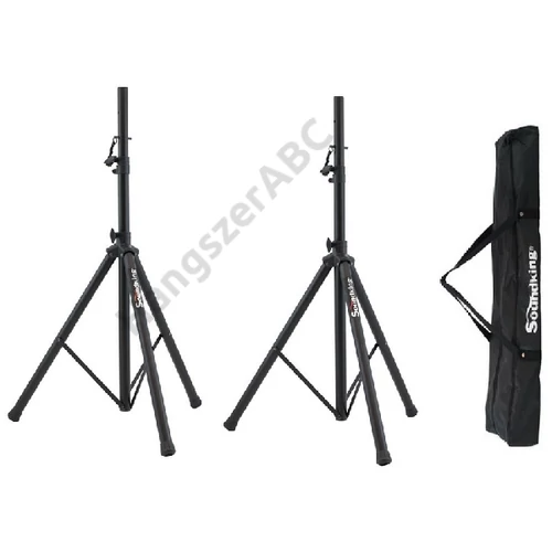 Soundking SB400 Hangfalállvány szett, tokkal