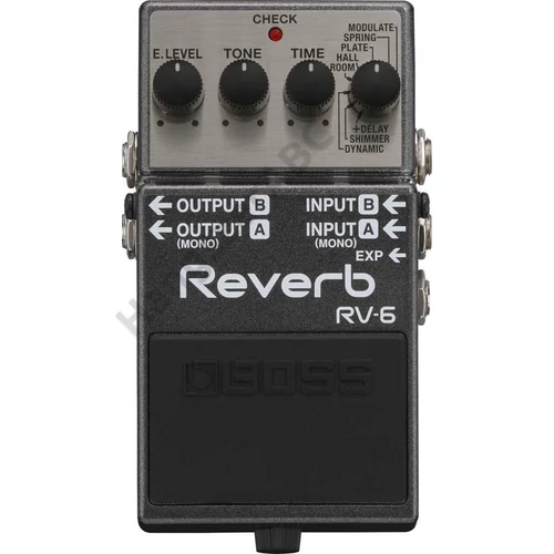 Boss RV-6 Reverb sztereó zengető pedál