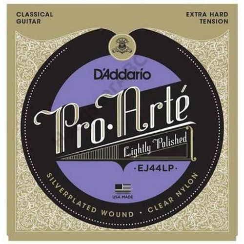 D'Addario EJ44LP klasszikus gitár húrkészlet pro-arte, húrkészlet, nylon/silver wound, extra hard tension