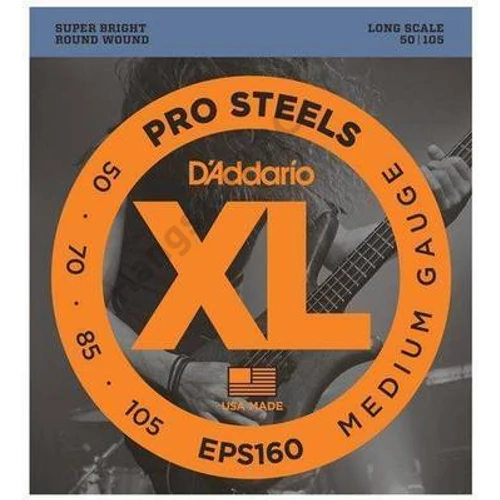 D'Addario EPS160 basszus gitár húrkészlet 50-105 Prosteels, széria XL long scale