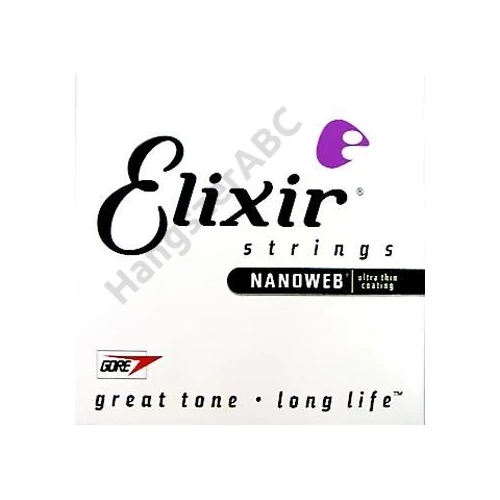 Elixir NanoWeb 80/20 Bronze akusztikus gitárhúr .056