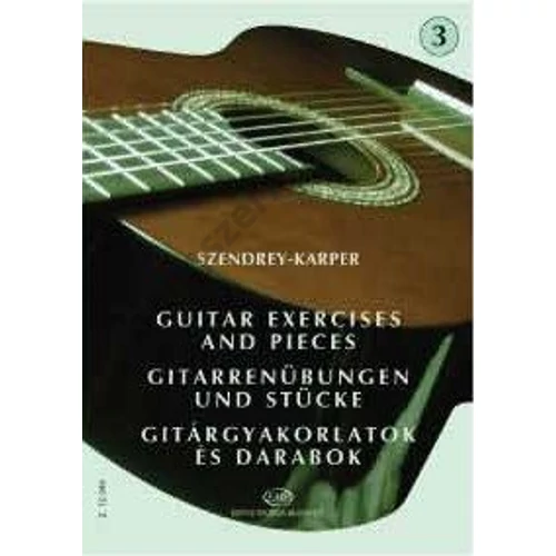 Szendrey-Karper László - Gitárgyakorlatok és darabok