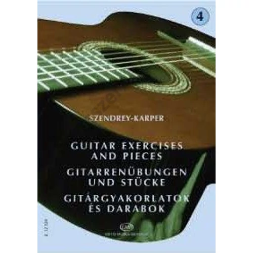 Szendrey-Karper László - Gitárgyakorlatok és darabok