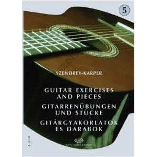 Szendrey-Karper László - Gitárgyakorlatok és darabok