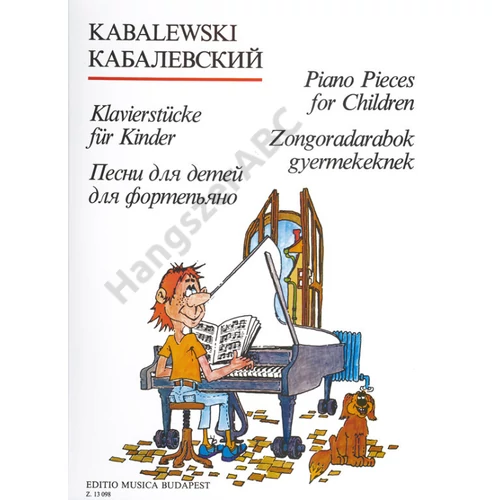 Kabalevsky, Dmitry - Zongoradarabok gyermekeknek