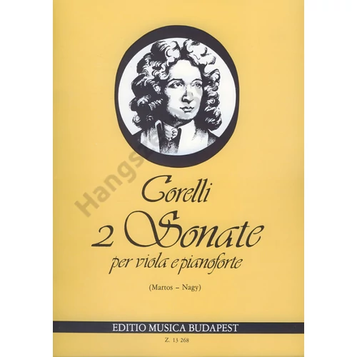 Corelli, Arcangelo, Nagy Sándor, Martos László  - 2 szonáta (brácsára és zongorára)