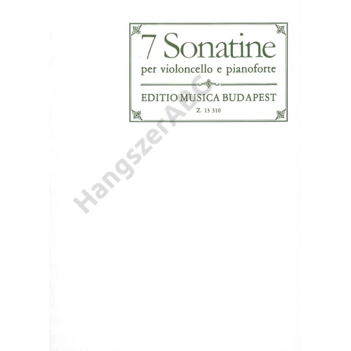 Máriássy István, Pejtsik Árpád  - 7 szonatina ((Haydn, Mozart, Beethoven, Schubert))