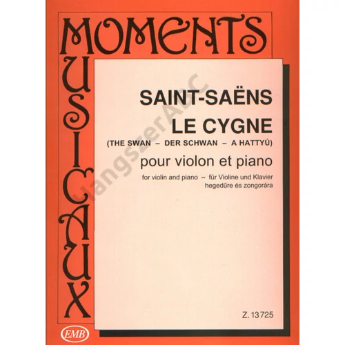 Saint-Saëns, Camille, Pallagi János  - A hattyú (MM-13)