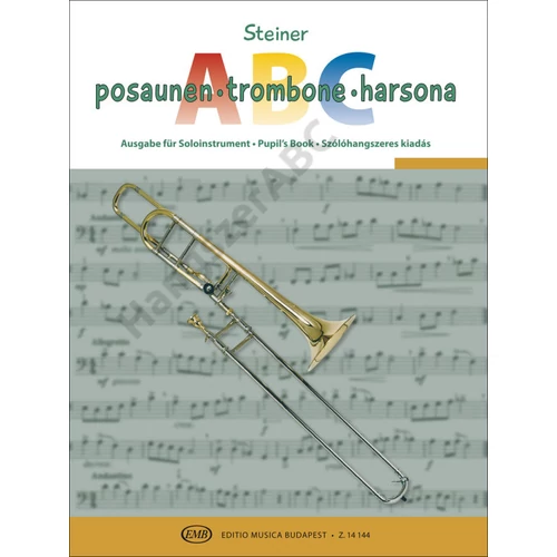 Steiner Ferenc - Harsona ABC (B-tenorharsonára (Szólóhangszeres kiadás))