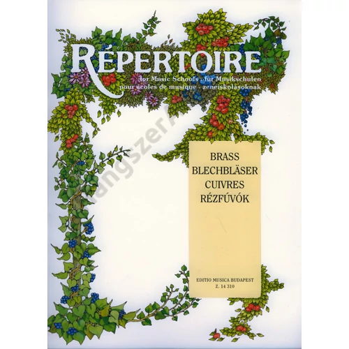 Steiner Ferenc  - Répertoire zeneiskolásoknak - Rézfúvók ((tenorharsona, bariton, tuba vagy tenorkürt)
