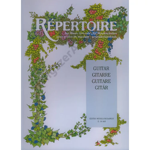 Nagy Erzsébet  - Répertoire zeneiskolásoknak - Gitár