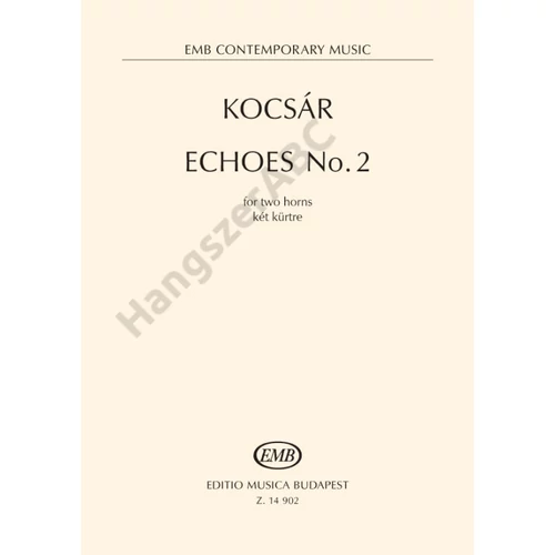 Kocsár Miklós - Echoes No. 2 (két kürtre)