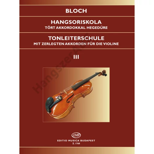 Bloch József - Hangsoriskola (tört akkordokkal) 3