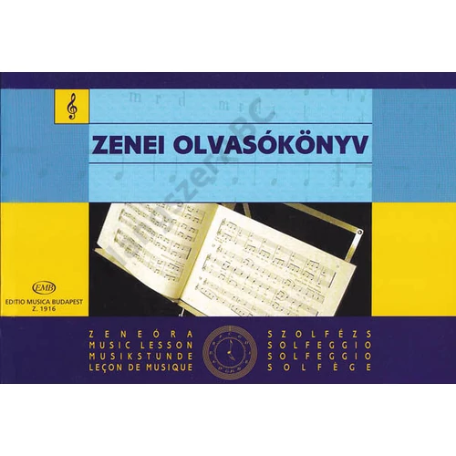 Irsai Vera, Agócsy László  - ZENEI OLVASÓKÖNYV (Szolfézs példatár, alsófok  III. kötet)
