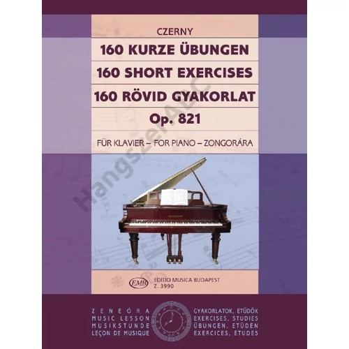 Czerny, Carl - 160 rövid gyakorlat
