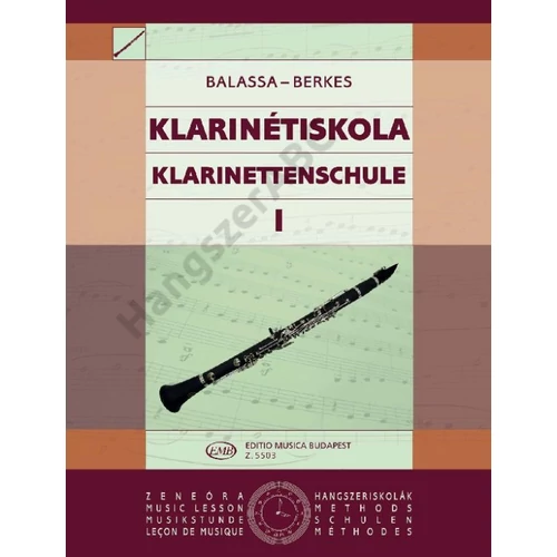 Balassa György, Berkes Kálmán id. - Klarinétiskola 1