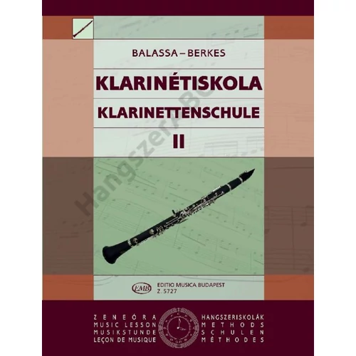Balassa György, Berkes Kálmán id. - Klarinétiskola 2