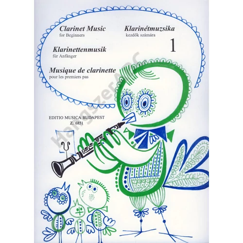 Kuszing János  - Klarinétmuzsika kezdők számára 1