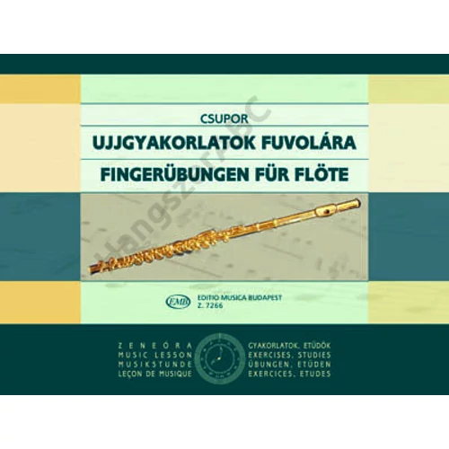 Csupor László - Ujjgyakorlatok fuvolára