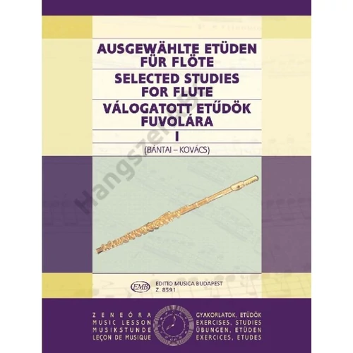 Bántai Vilmos, Kovács Gábor  - Válogatott etűdök fuvolára 1