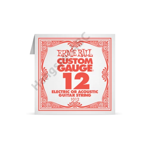 Ernie Ball Single Plain Steel 012