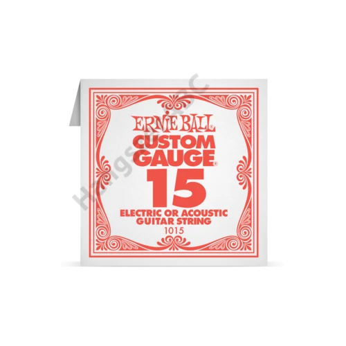 Ernie Ball Single Plain Steel 015