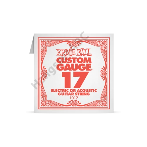 Ernie Ball Single Plain Steel 017