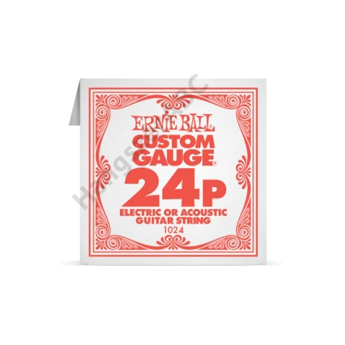 Ernie Ball Single Plain Steel 024