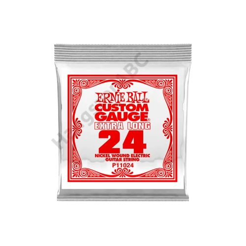 Ernie Ball Single Nickel Wound .024 Long Scale