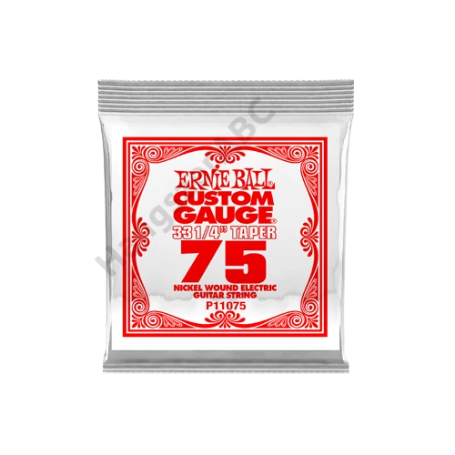 Ernie Ball Single Nickel Wound .075 Long Scale
