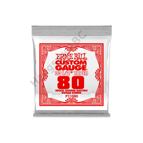 Ernie Ball Nickle Wound Single .080 Long Scale