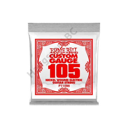 Ernie Ball SINGLE NICKEL WOUND .105 LONG SCALE
