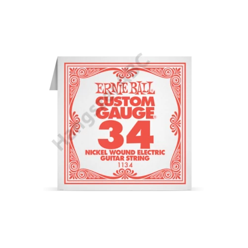 Ernie Ball Single Nickel Wound .034