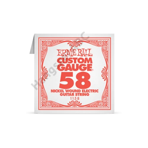 Ernie Ball Single Nickel Wound .058