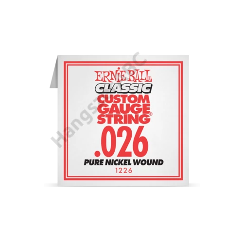 Ernie Ball Single Pure Nickel .026