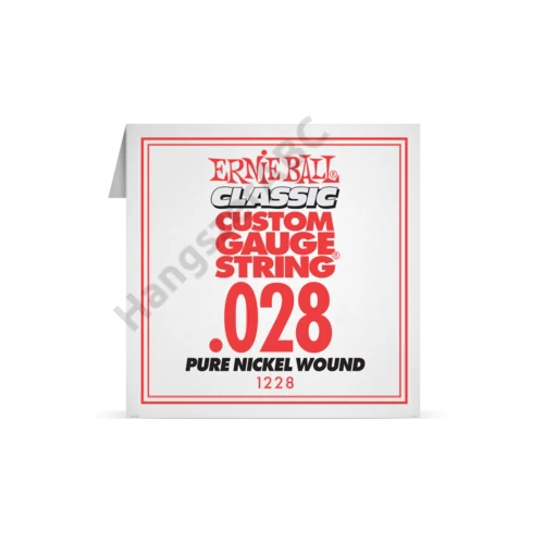 Ernie Ball Single Pure Nickel .028