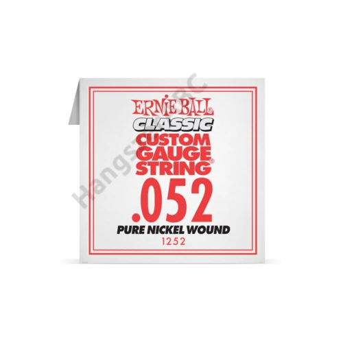 Ernie Ball Single Pure Nickel .052