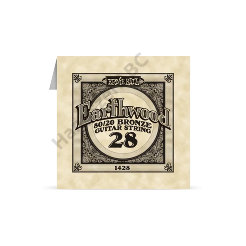 Ernie Ball Bronze Single 028