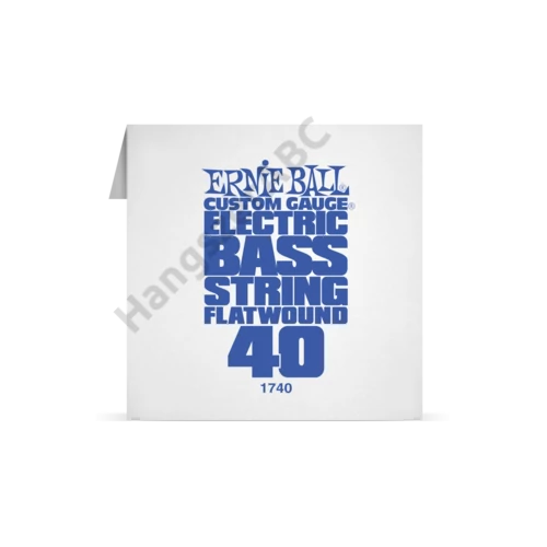 Ernie Ball Single Flatwound Bass 040