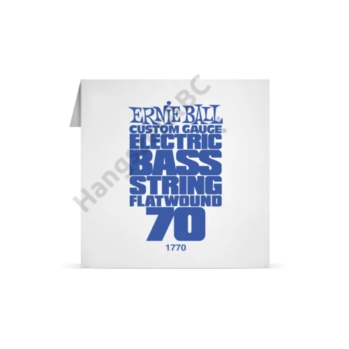 Ernie Ball Single Flatwound Bass 070