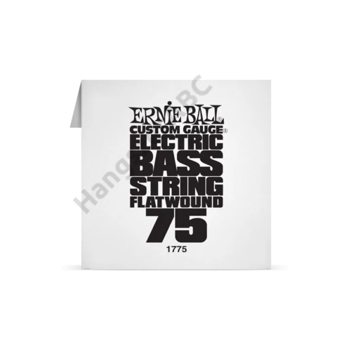 Ernie Ball Single Flatwound Bass 075