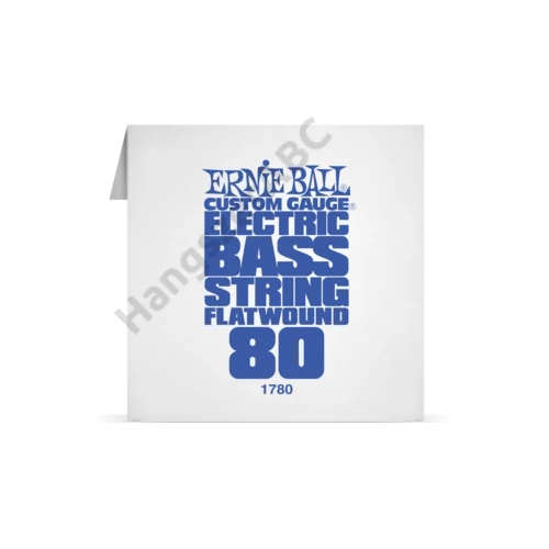 Ernie Ball Single Flatwound Bass 080