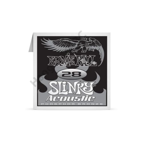 Ernie Ball Phosphor Bronze Single 028