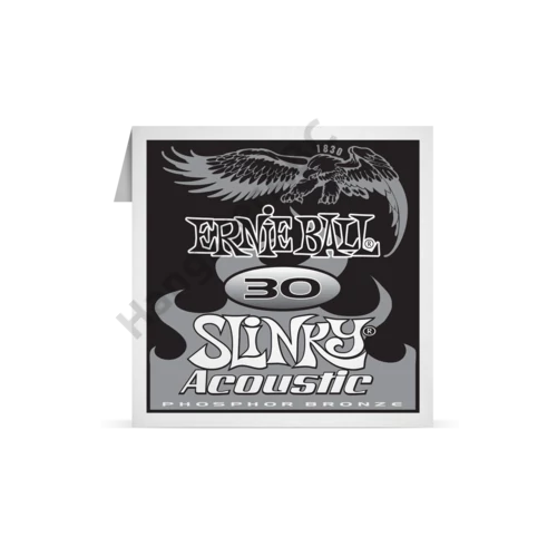 Ernie Ball Phosphor Bronze Single 030